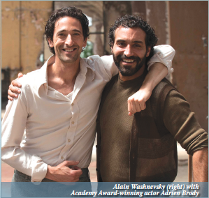 Alain Washnevsky with Adrian Brody